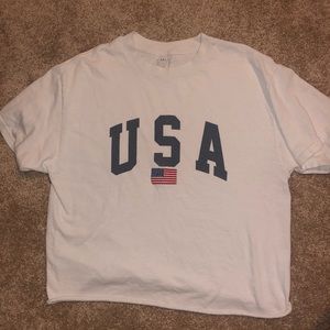 USA crop top